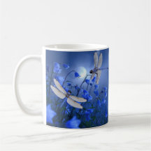 Caneca Moonlight Dragonfly – Serenidade em Flor