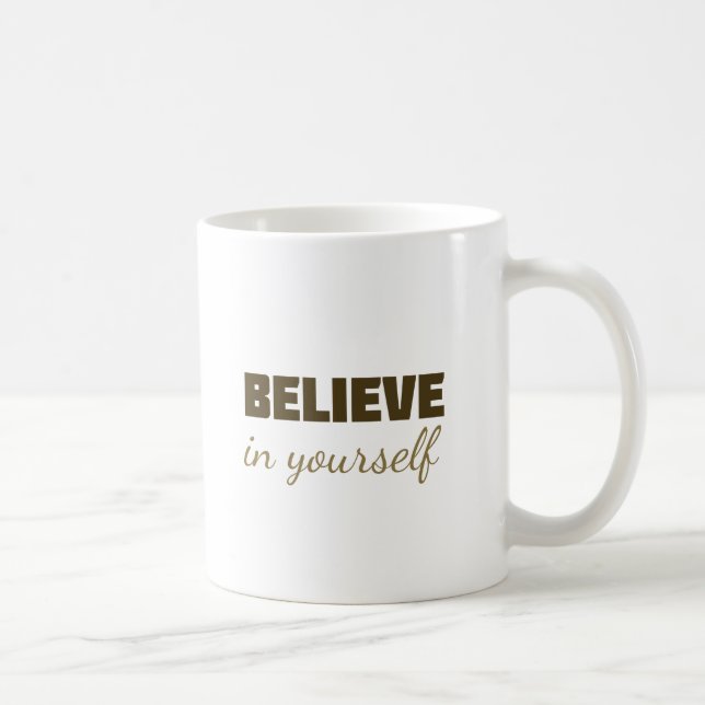De Café Caneca Motivacional “Acredite em Si Mesmo” – Inspi (Direita)