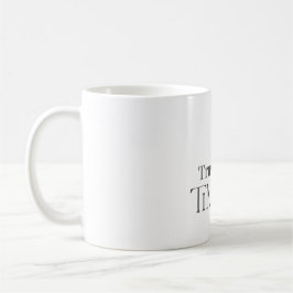 De Café Caneca Motivacional Minimalista com Citação - Xíca
