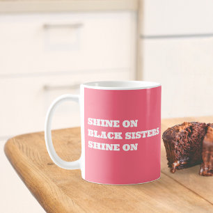 De Café Caneca Motivacional para Mulheres Afro-Americanas