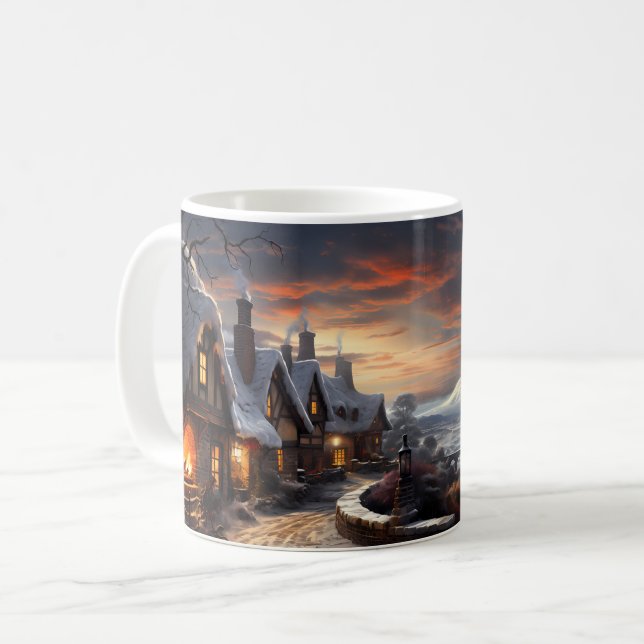 De Café Caneca (Mug) Vila Natalina (Frente Esquerda)