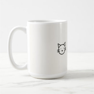 De Café Caneca My Cat Thinks I Work for Them Duas Cores