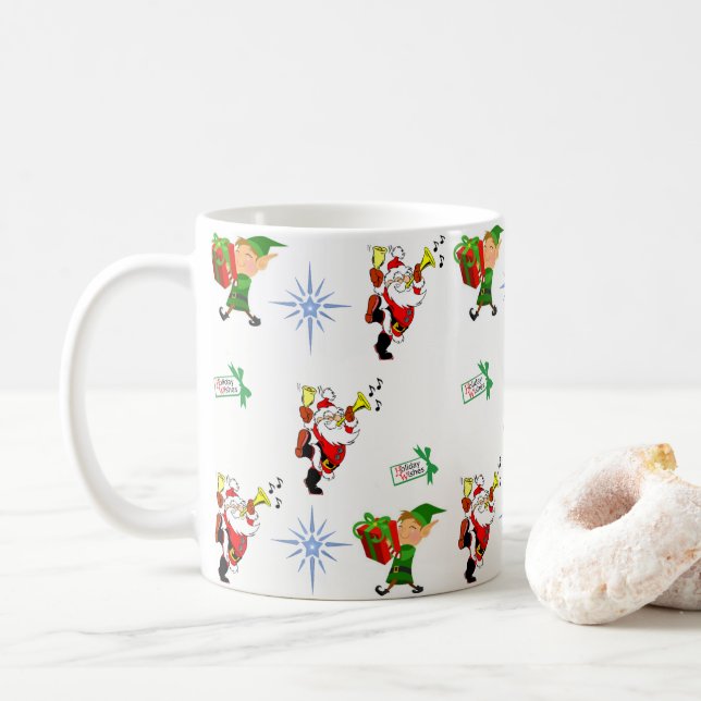 De Café Caneca Natal (Com Donut)