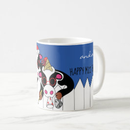 De Café Caneca Natal 11 oz. "Feliz Ano da Moo"