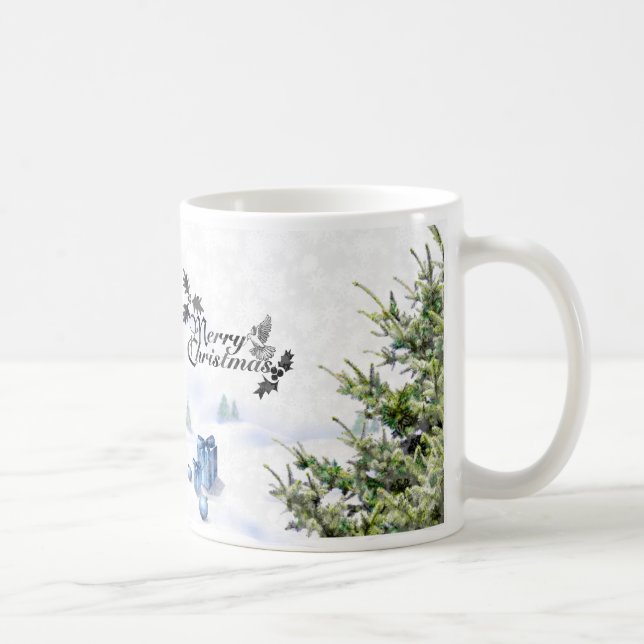 De Café Caneca Natal Branco (Direita)