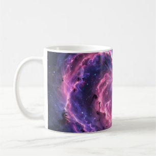 De Café Caneca Nebulosa Cósmica Roxa
