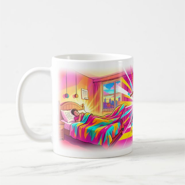 De Café Caneca Neon Dance Awakening Colorburst Dream (Esquerda)