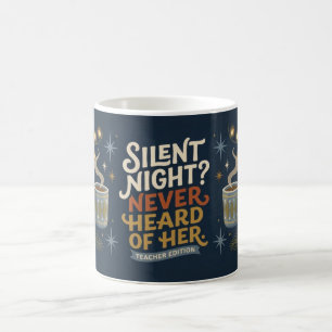 De Café Caneca Noite Silenciosa Nunca Ouviu Falar Dela Pro