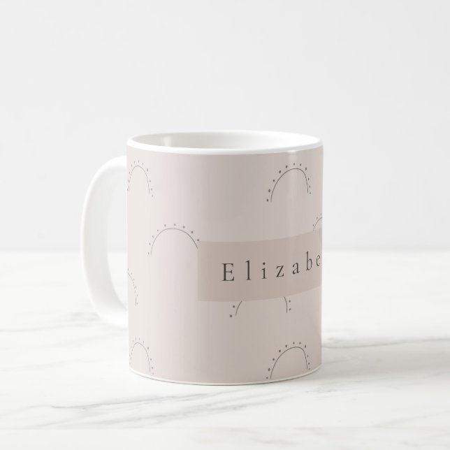 De Café Caneca Nome Moderno  (Frente Esquerda)