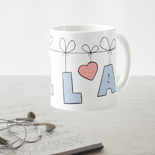 De Café Caneca Nome Pessoal Ella