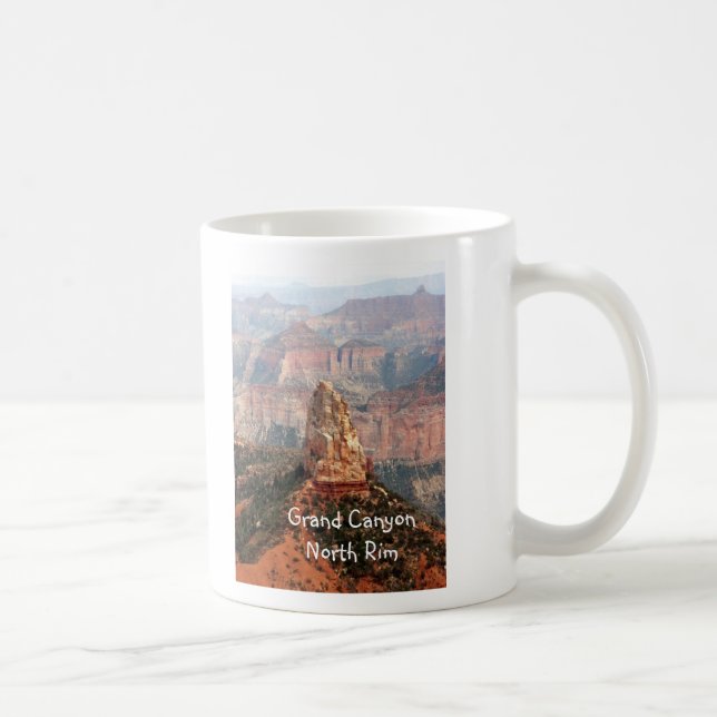De Café Caneca norte da borda do Grand Canyon (Direita)