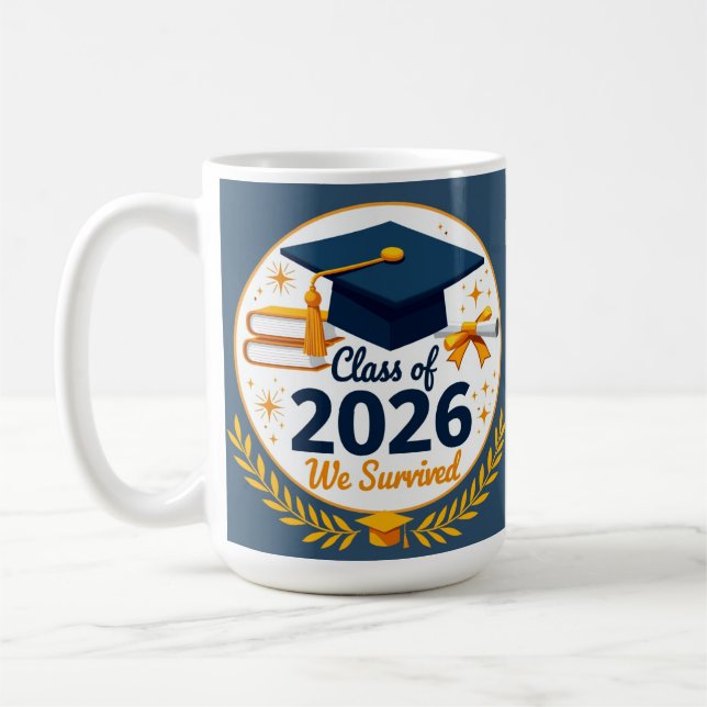 De Café Caneca Nós nos Graduamos em 2026 (Esquerda)