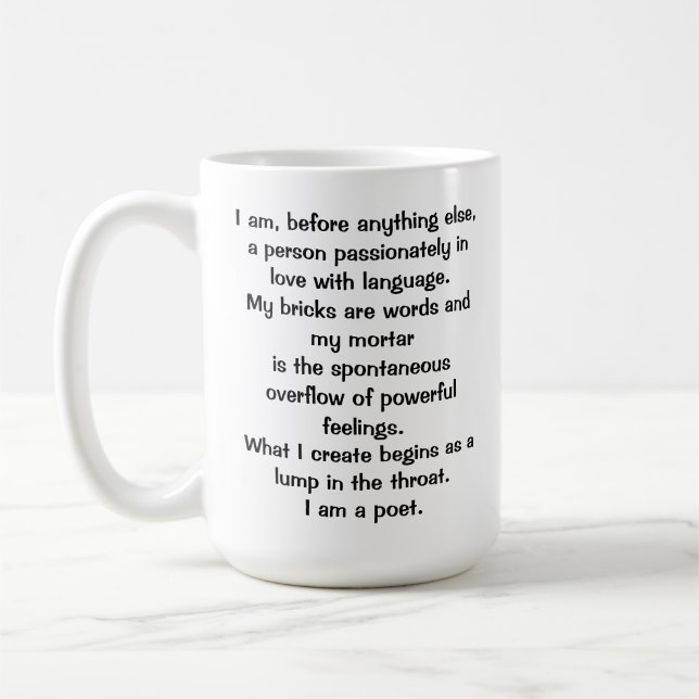 De Café Caneca O Credo do Poeta (Esquerda)