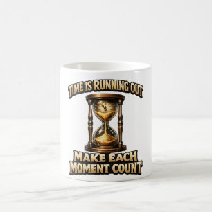 De Café Caneca O tempo está acabando faça cada momento val
