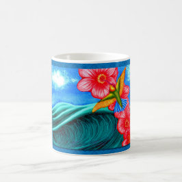De Café Caneca Oceano Beija-flor