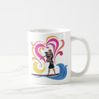 De Café Caneca oficial surfando em tandem