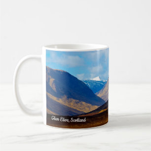 De Café Caneca Olhando para Glen Etive, Escócia