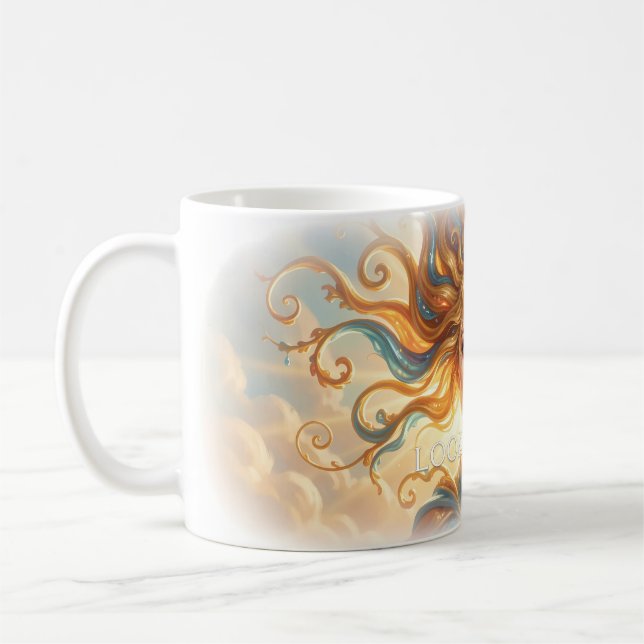 De Café Caneca Olhar Além da Visão Radiante (Esquerda)