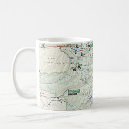 De Café Caneca olímpica do mapa