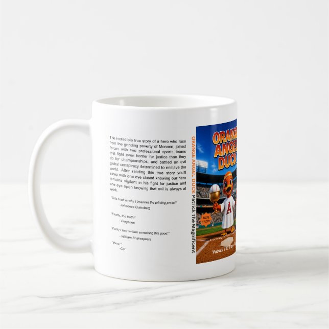 De Café Caneca ORANGE ANGEL DUCK (Esquerda)