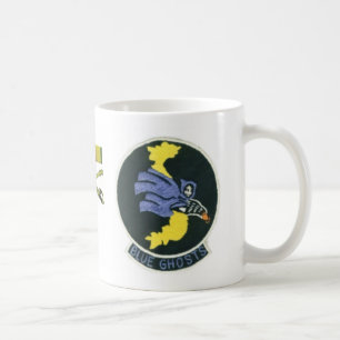 De Café Caneca original do remendo do fantasma azul