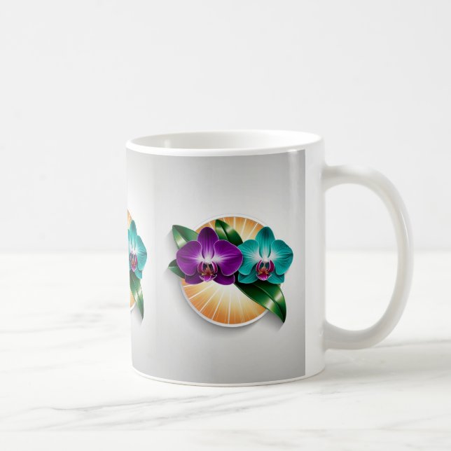 De Café Caneca Orquídea Meia-Noite - Inspirada pela Ga Bot (Direita)