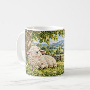 De Café Caneca Ovelha Vivendo a Boa Vida