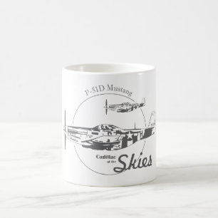 De Café Caneca P-51D Mustang USAF WWII