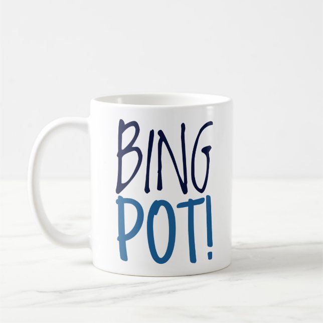 De Café Caneca Padrão - Bing Pot! (Esquerda)