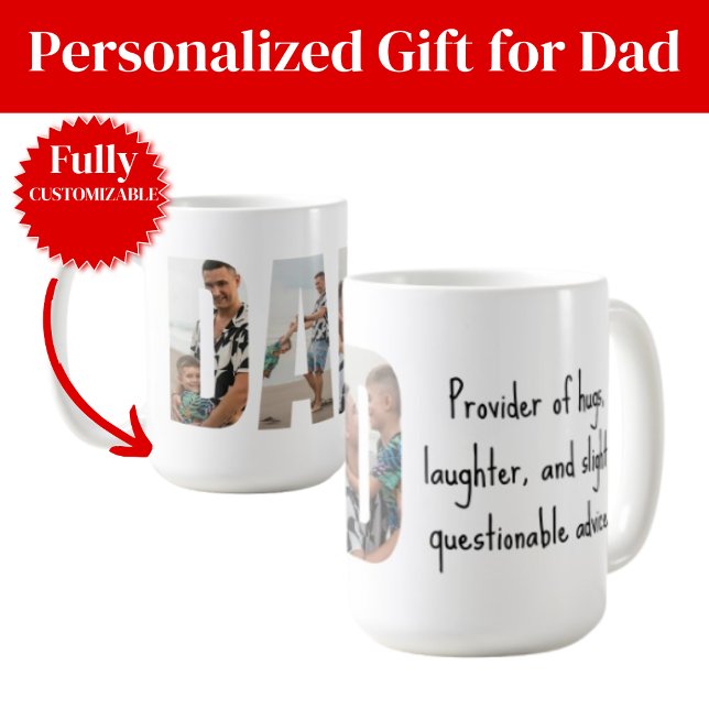De Café Caneca Pai Engraçado – Presente Pai Engraçado (Funny Dad Mug – Funny Dad Gift)