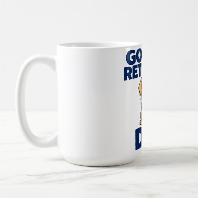 De Café Caneca Pai Golden Retriever (Esquerda)