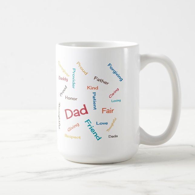 De Café Caneca Palavras Para o Papai (Direita)