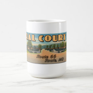 De Café Caneca panorâmico do motel coral da corte