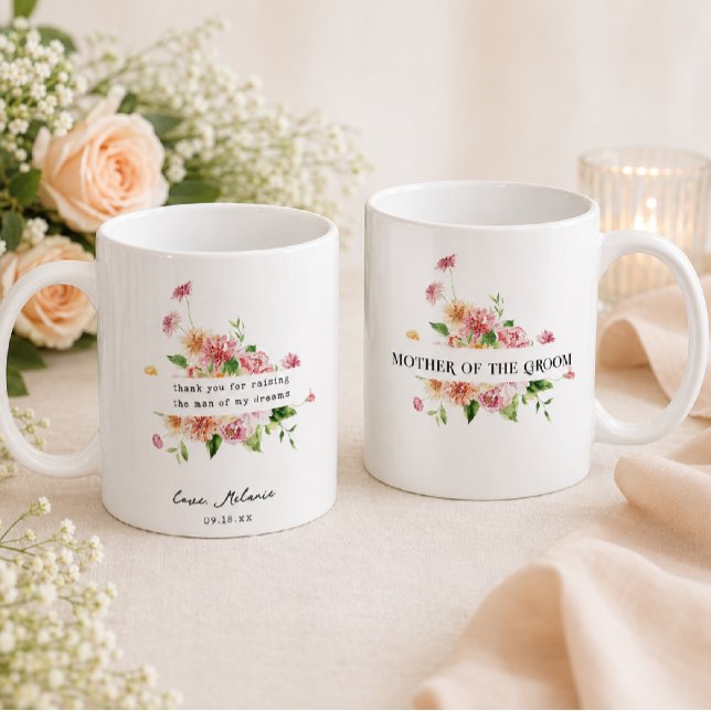 De Café Caneca para a Mãe do Noivo | Obrigada (Criador carregado)
