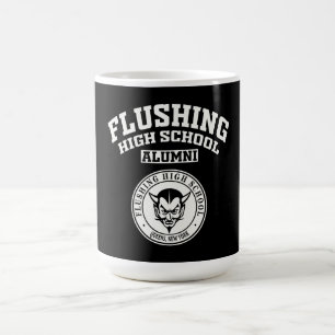 De Café Caneca para ex-alunos da Flushing High School New