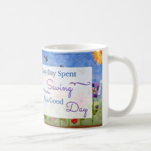De Café Caneca para quilters ou fanáticos sewing