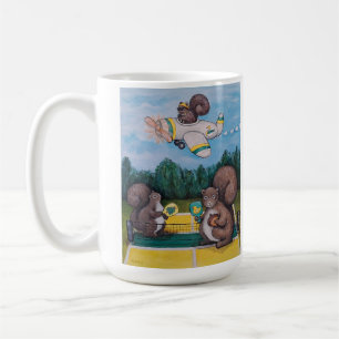 De Café Caneca Pato Esquilos