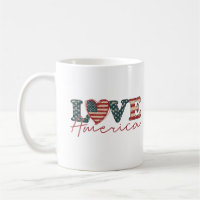 Caneca Patriótica Ame a América