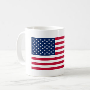 De Café Caneca Patriótica da Bandeira Americana dos EUA