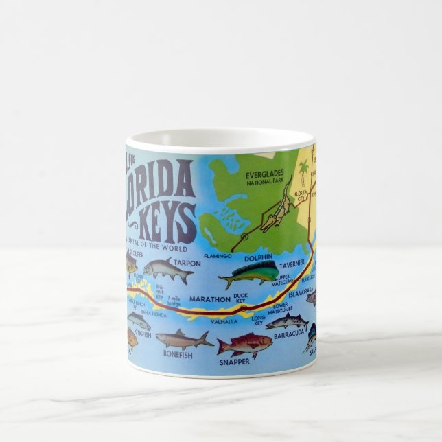 De Café Caneca Peixes das Chaves da Flórida (Centro)