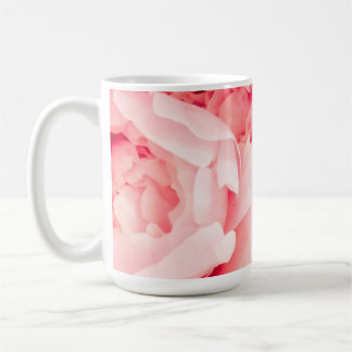 De Café Caneca Peônias Rosa