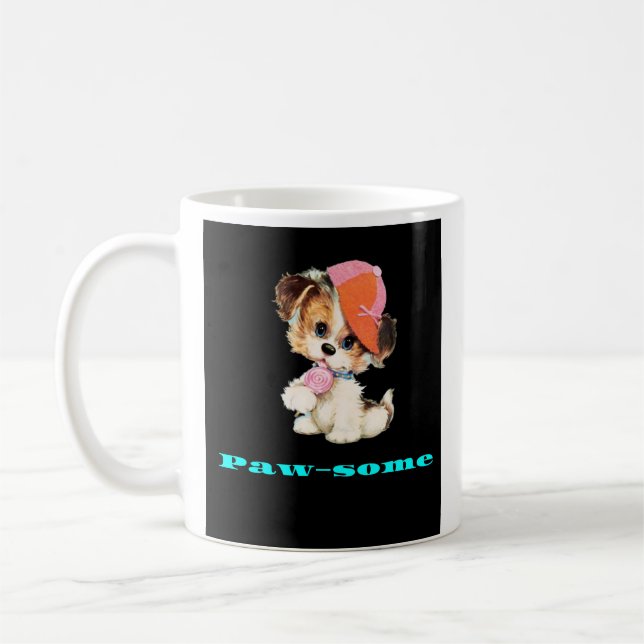 De Café Caneca Perfeita para Pata-Cachorro (Esquerda)