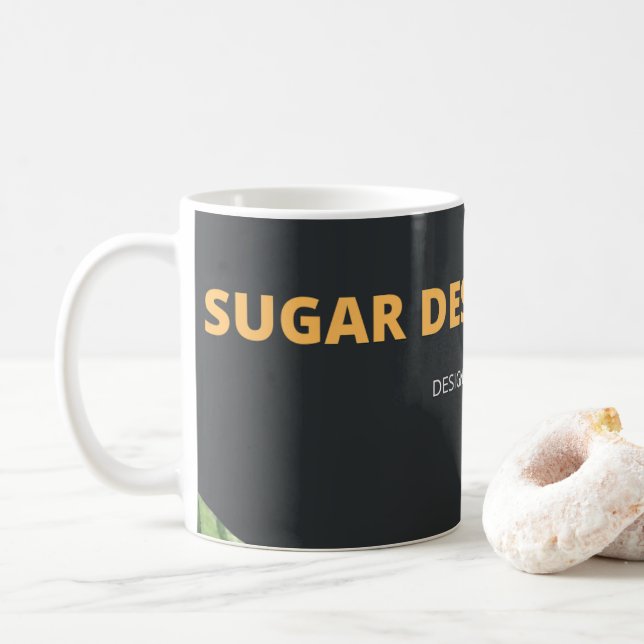 De Café Caneca Personalizada" (Com Donut)