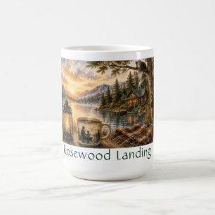 De Café Caneca Personalizada à Beira do Lago