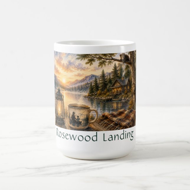 De Café Caneca Personalizada à Beira do Lago (Centro)