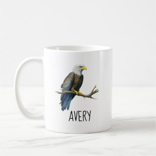 De Café Caneca Personalizada Águia Americana, Amante da Ág