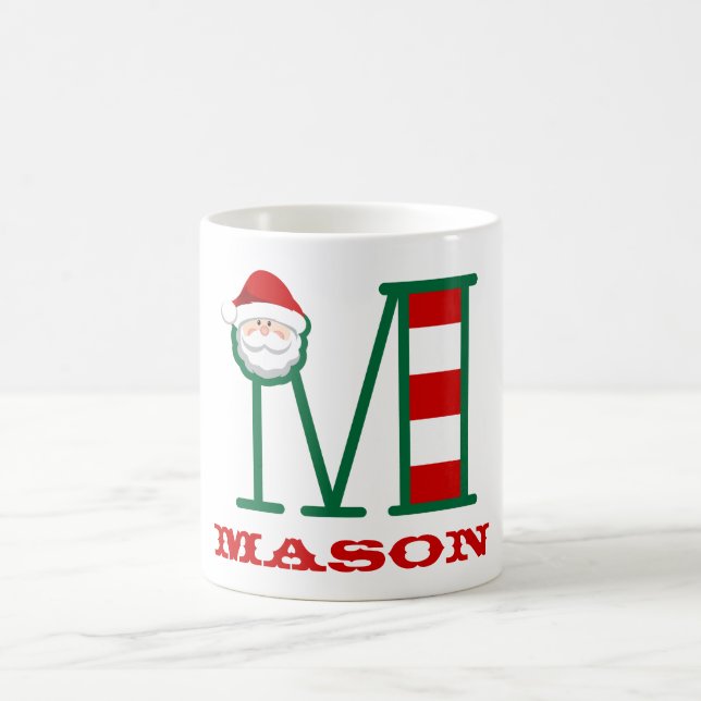 De Café Caneca personalizada caneca do Natal do papai noel (Centro)