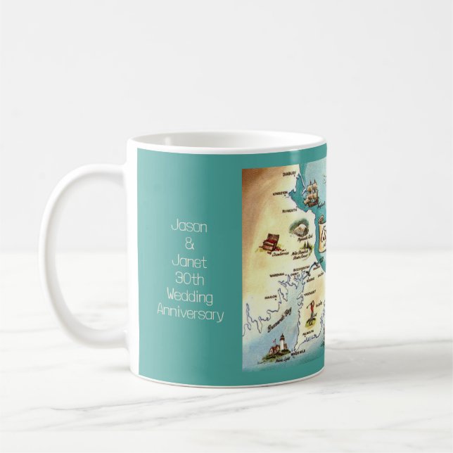 De Café Caneca Personalizada Cape Cod III (Esquerda)