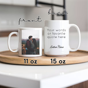 De Café Caneca Personalizada com Foto e Nome, Presente do 