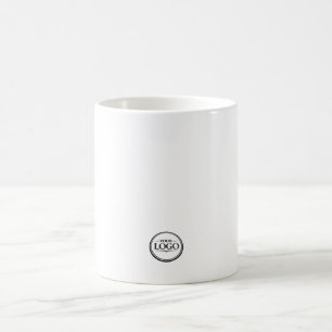 De Café Caneca personalizada com logotipo único pequeno